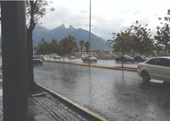 Lluvia en Nuevo León