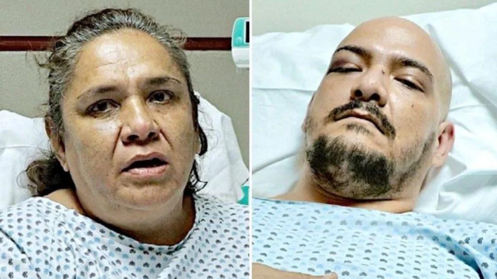 Jonathan Vértiz Y Su Hermana En Cama En Un Hospital. 