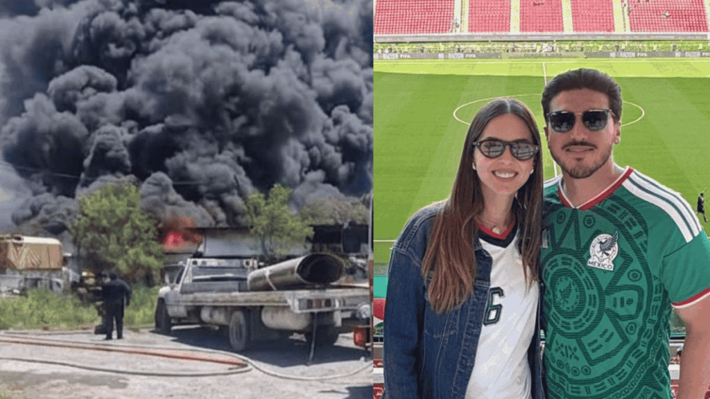 Mariana-rodriguez-en-el-partido-de-la-seleccion-mexicana - Regios Al Cuadrado Fuerte Incendio En Escobedo Es Ignorado Por Samuel Y Mariana Rodríguez En El Partido De La Selección Mexicana - Regios Al Cuadrado